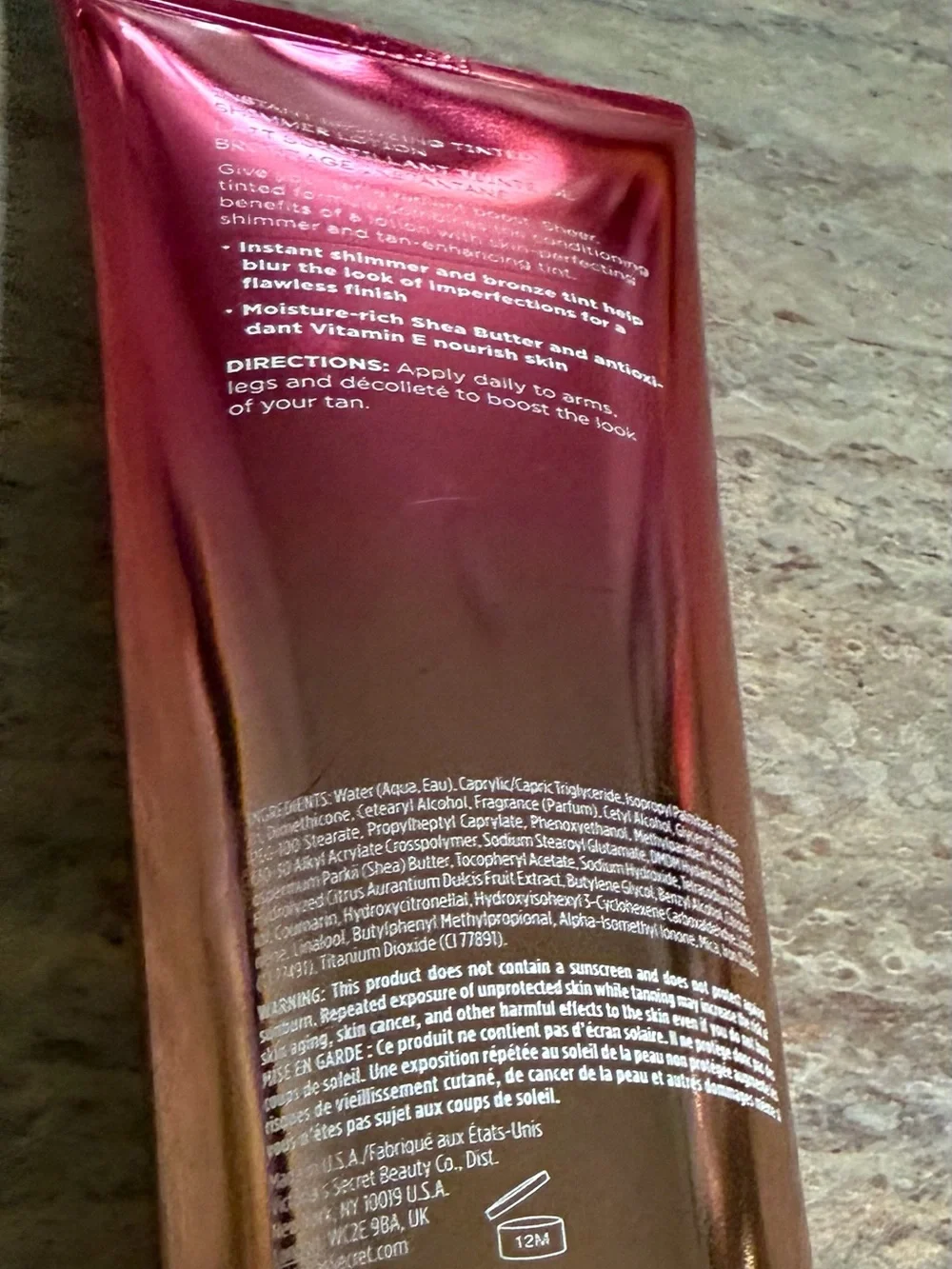 Victoria’s Secret Bronze Discontinued HTF Instant Bronzing Tinted Shimmer Lotion